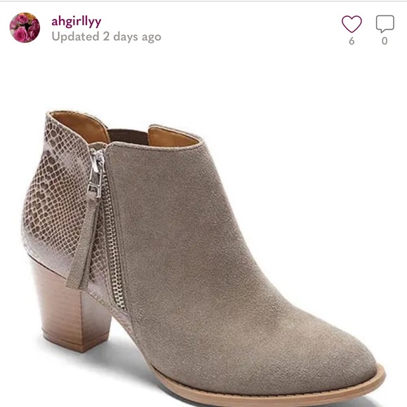 EUC VIONIC ANNE CHELSEA ANKLE BOOTIES WITH LEATHER AND SUEDE 9 - Picture 1 of 6